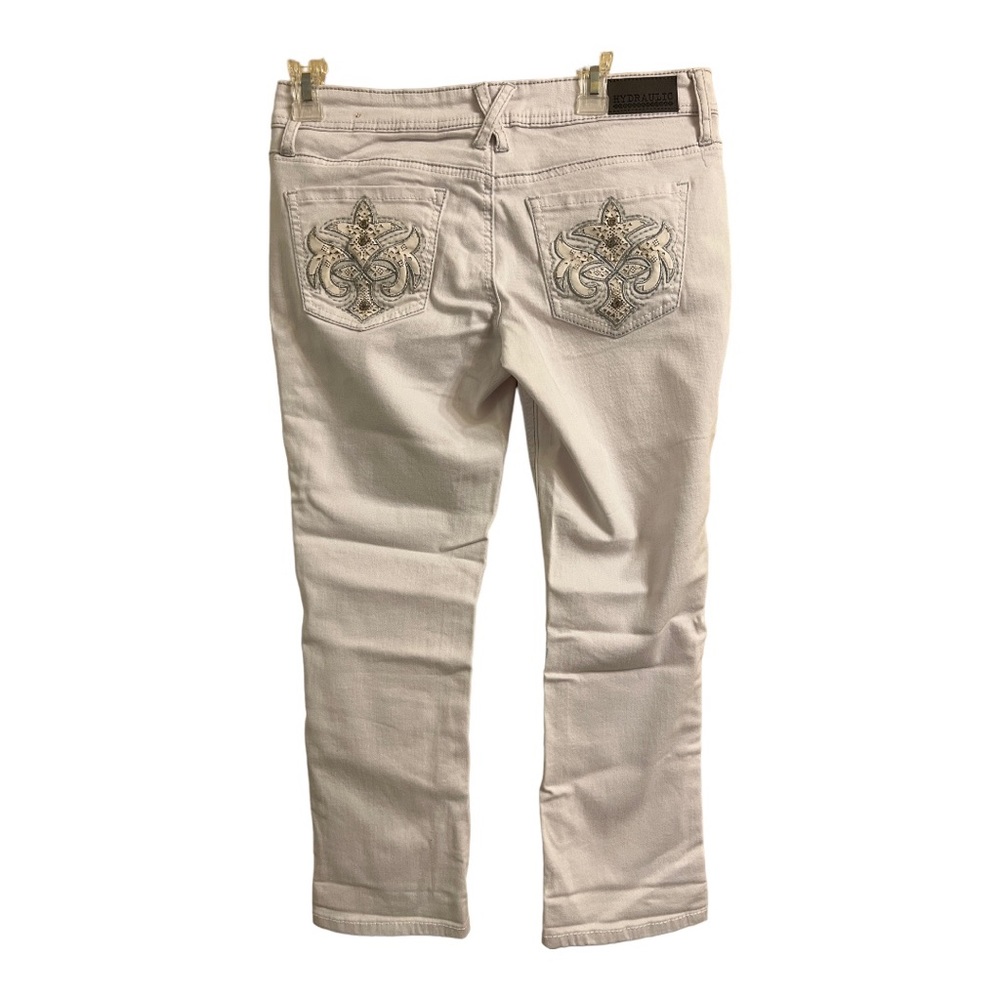 Hydraulic white denim - Picture 2 of 8